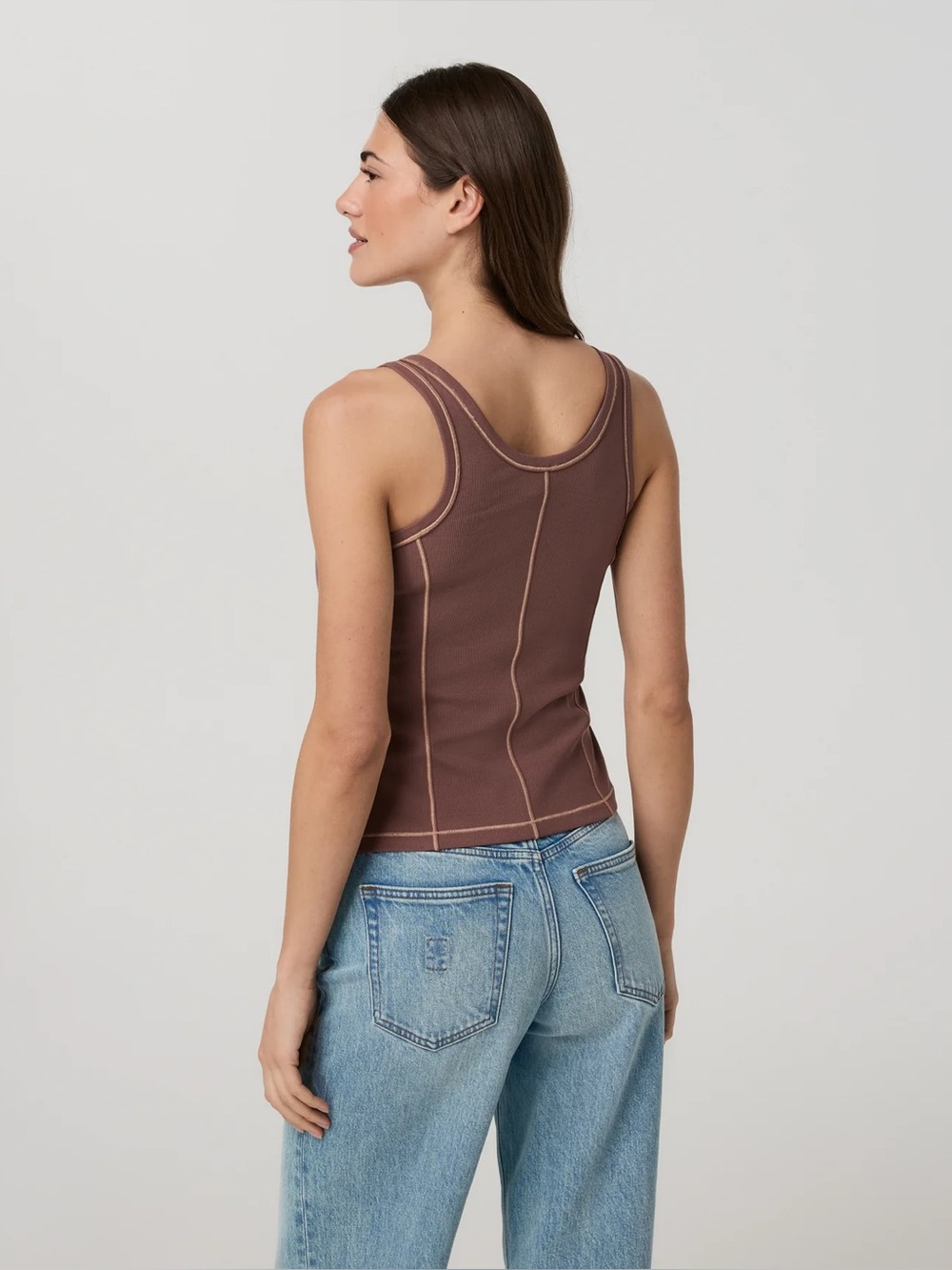 BNWT Vuori - Pose Seams Tank (Sable) - Picture 7 of 10
